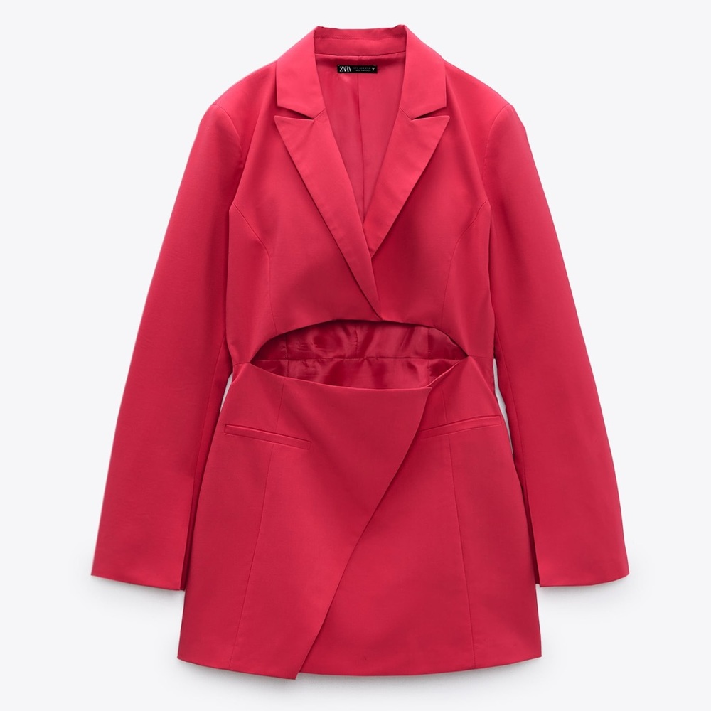 Zara cut out blazer dress